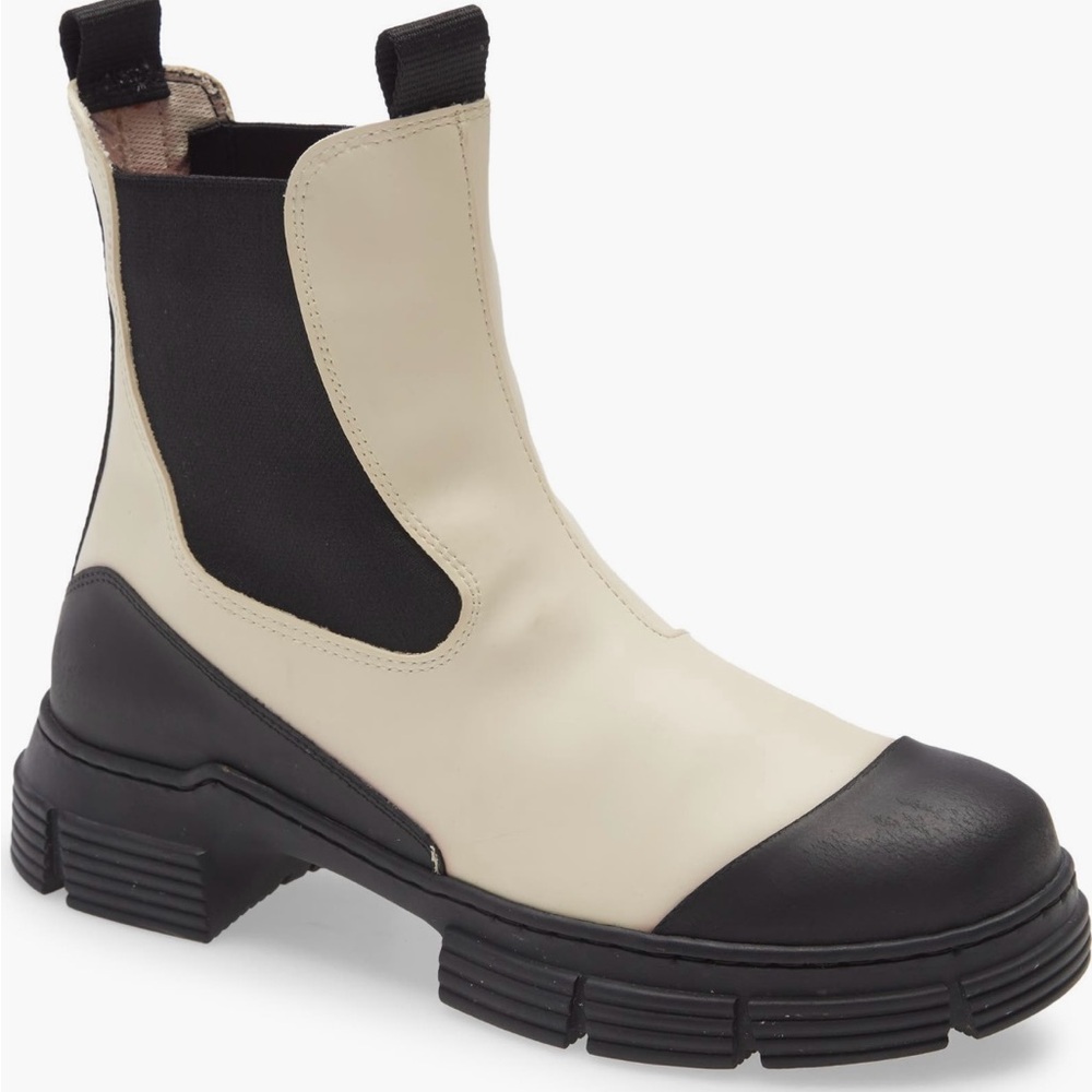Ganni Rubber Waterproof City Boot
